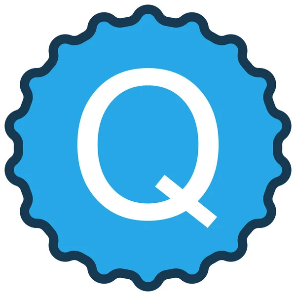 Faq Help Question Icon Ausgefüllten Outline Stil — Stockvektor
