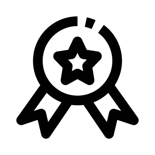 Zertifikatssymbol Für Das Abzeichen — Stockvektor