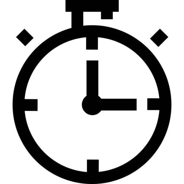 Plazo Sprint Stopwatch Icono — Vector de stock