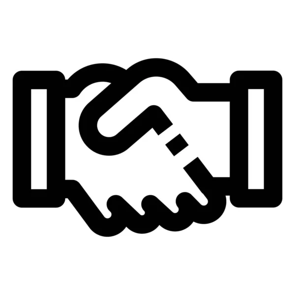 Agreement Contract Deal Icon — Stock Vector