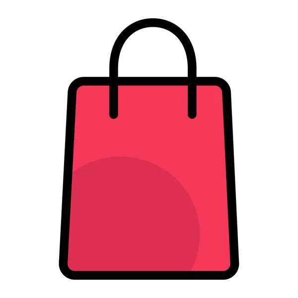 Kaufen Sie Commerce Handtaschen Symbol Ausgefüllten Outline Stil — Stockvektor