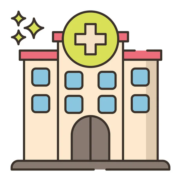 Health Hospital Medical Icon — Stock Vector