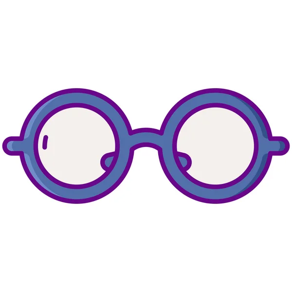 Brillenbrillen Brillen Ikone Ausgefüllten Outline Stil — Stockvektor