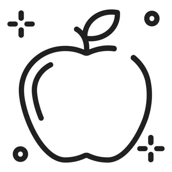 Значок Яблучного Соку Напій — стоковий вектор