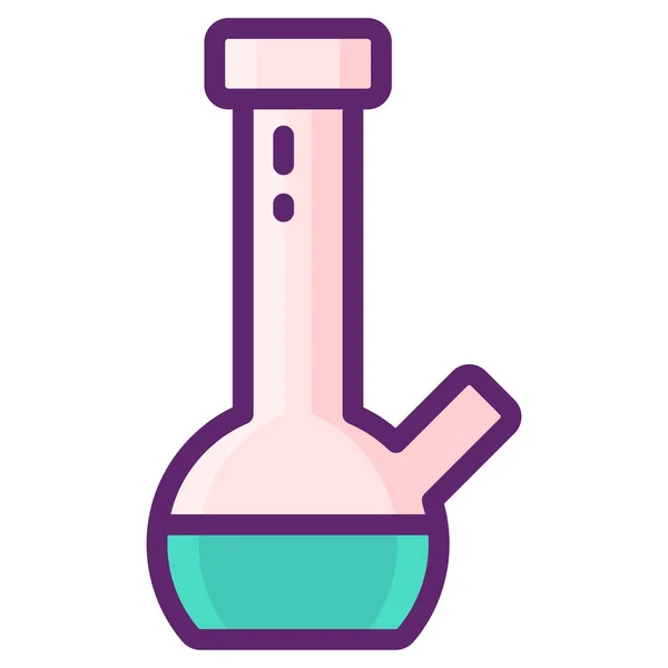 Marihuana Cannabis Bong Icono — Vector de stock