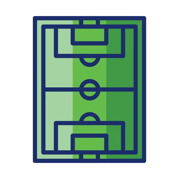 Икона Футбольного Поля Категории Футбол — стоковый вектор