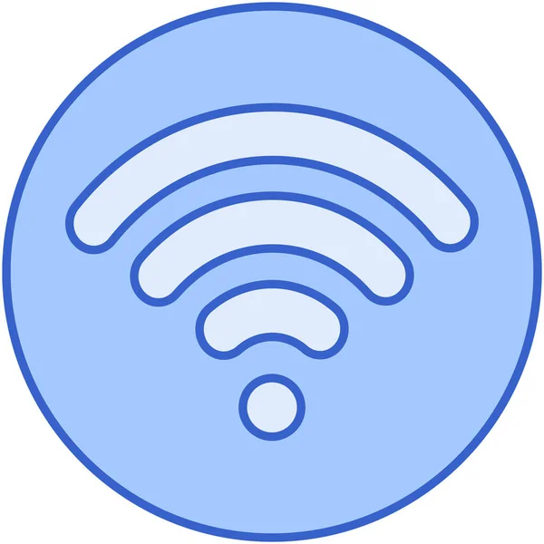 Fiwi Wifi Simgesi Biçiminde — Stok Vektör