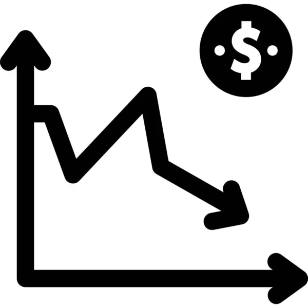 Ikona Wyniku Raportu Marketingowego — Wektor stockowy