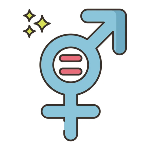 Gender Zeichen Symbol — Stockvektor