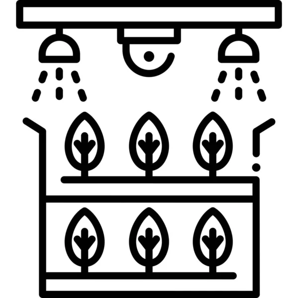 Значок Сільськогосподарського Саду Посадка — стоковий вектор