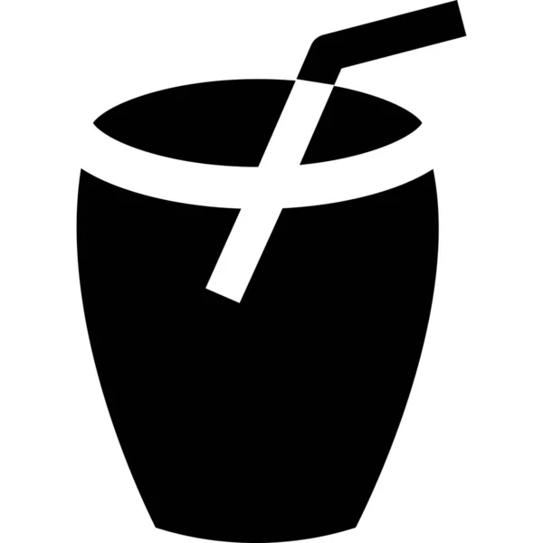 苹果汁果汁机喝纯正的图标 — 图库矢量图片