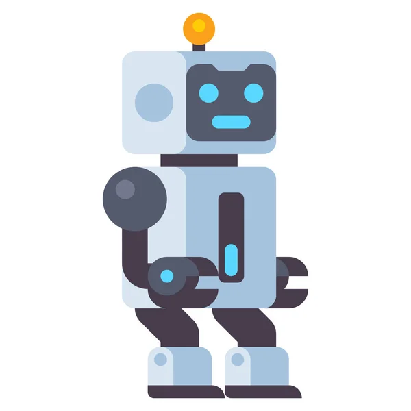 Robot Machine Technologie Icoon — Stockvector