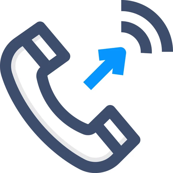Call Calling Icône Conversation Dans Catégorie Éducation École Apprentissage — Image vectorielle