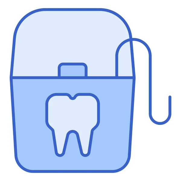 Care Dental Floss Icon — Stock Vector