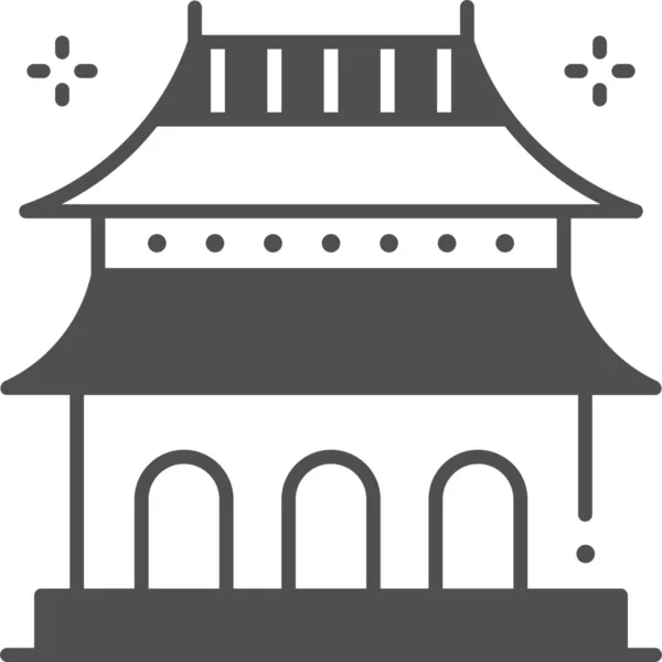 北京奥运会的标志性标志 — 图库矢量图片