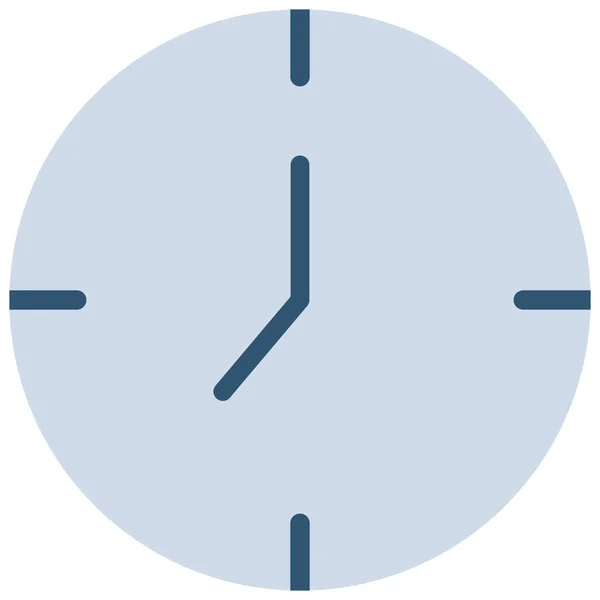 Reloj Último Icono Reciente Categoría Marketing Seo — Vector de stock