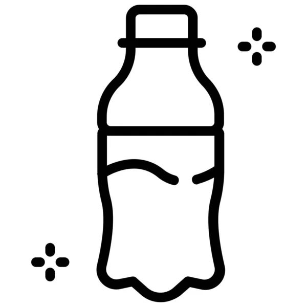 Μπουκάλι Ποτό Ποτό Διάλειμμα Ενέργειας Εικονίδιο Στην Κατηγορία Ποδοσφαίρου Ποδοσφαίρου — Διανυσματικό Αρχείο