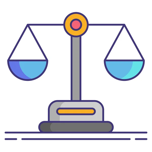 Legal Law Justice Icon — Stock Vector