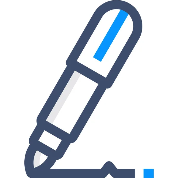 Modifier Outil Surligneur Marqueur Icône — Image vectorielle