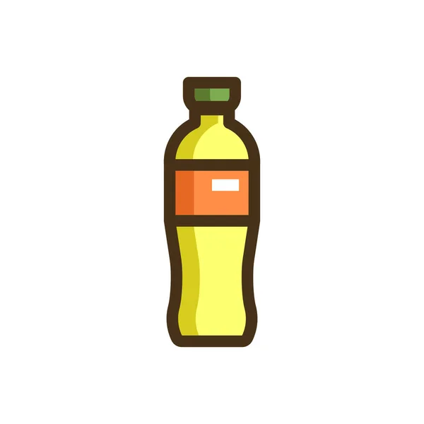 Mineral Mineral Water Water Icon Filled Outline Style — Stok Vektör