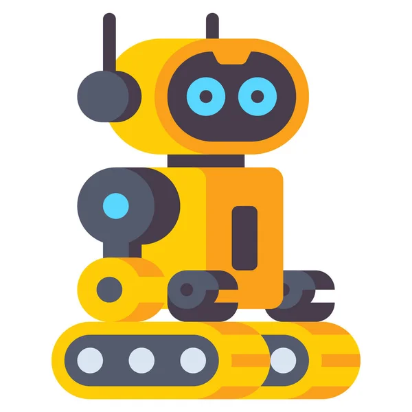 Ikona Robota Android Maszyny — Wektor stockowy
