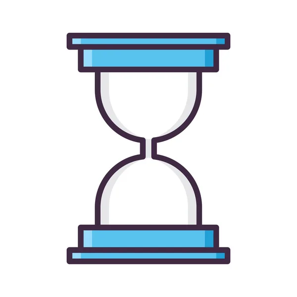 Zugriff Auf Das Early Clock Icon Ausgefüllten Outline Stil — Stockvektor