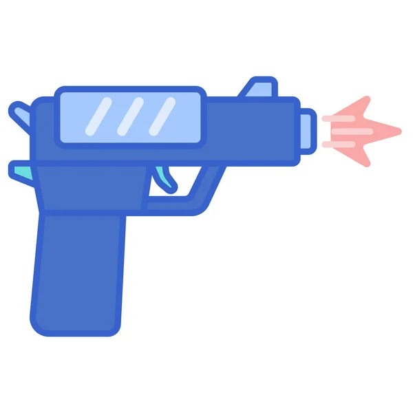 Action Pistolet Pistolet Icône — Image vectorielle