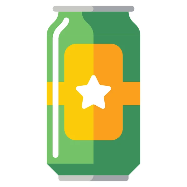 Beer Brewery Can Icon Food Drinks Category — Stock vektor