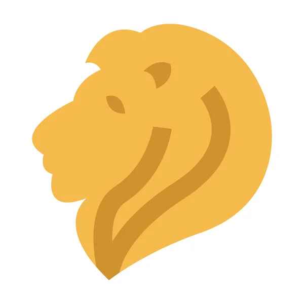 Животный Лев — стоковый вектор