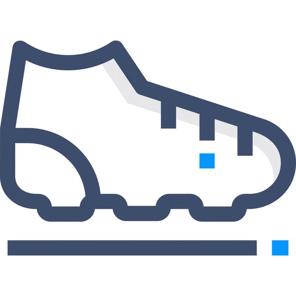 时尚鞋类鞋图标 — 图库矢量图片