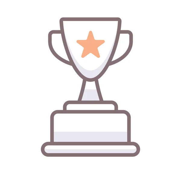 Award Nomination Trophy Icon — Stock Vector