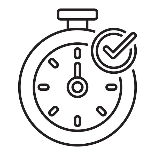 Timing Ikone — Stockvektor