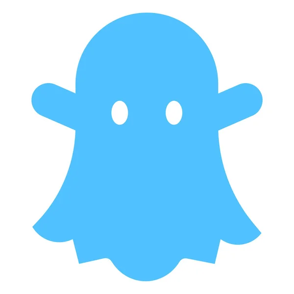 Mitteilung Snapchat Social Icon — Stockvektor