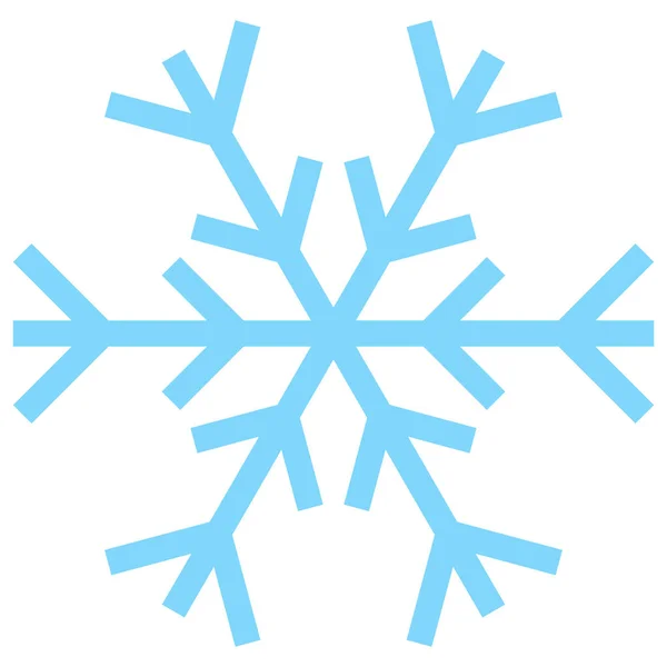 Снежинка Зимняя Икона Снега Зимней Категории — стоковый вектор