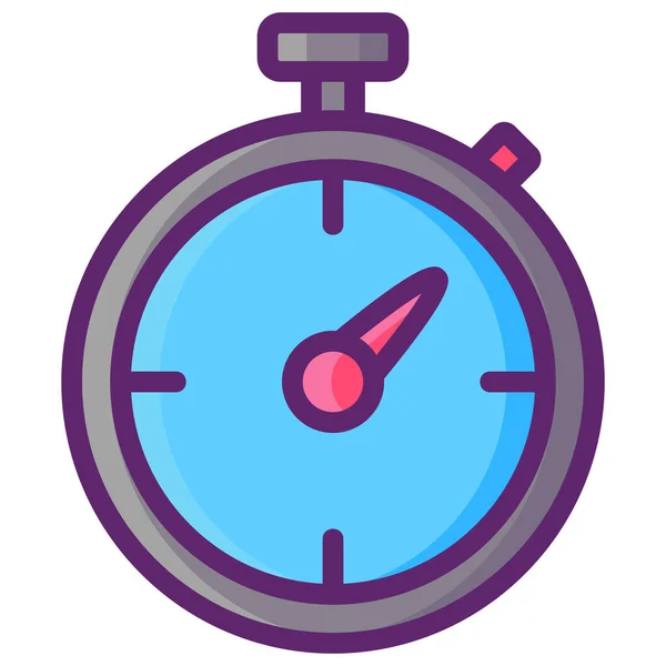 Zeitmanagement Timer Symbol — Stockvektor