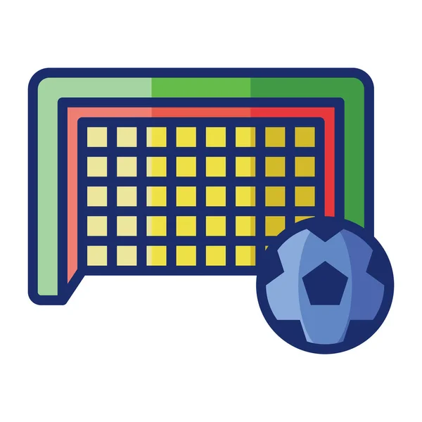 Icône Football Dans Catégorie Football Football — Image vectorielle