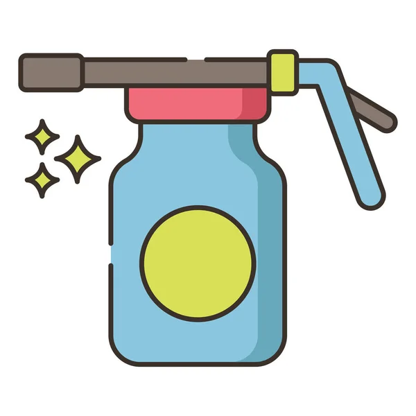 Foam Gun Wash Icon — Stock Vector