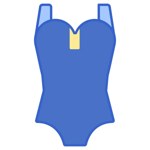 Biquíni Biquíni Swimwear Ícone Categoria Lazer Hobby —  Vetores de Stock