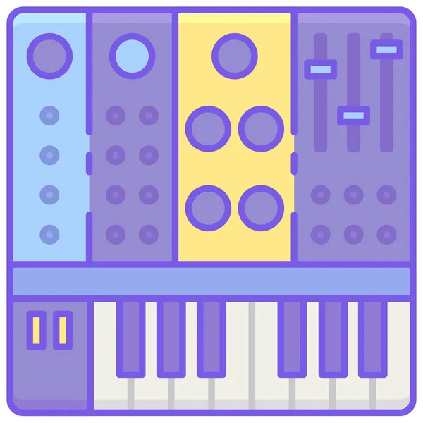 Icône Musique Instrument — Image vectorielle