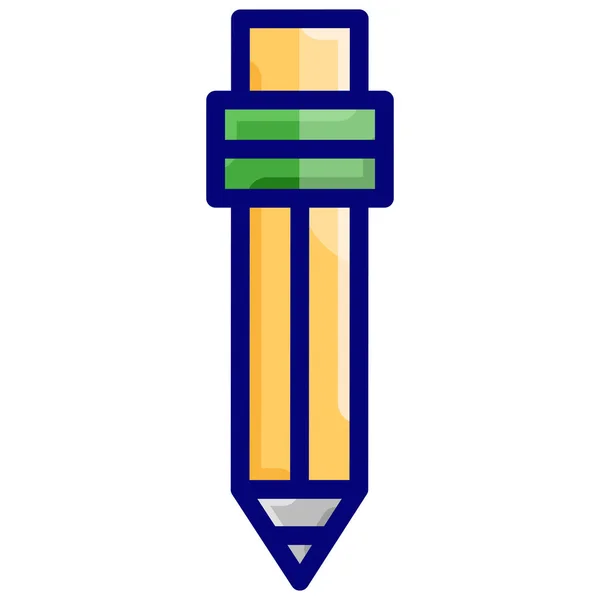 Change Edit Pencil Icon — Stock Vector