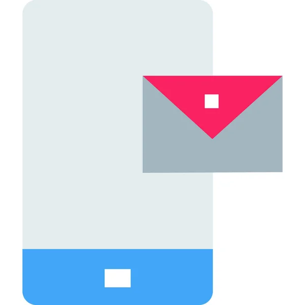 Email Mobile Send Icon — Stock Vector