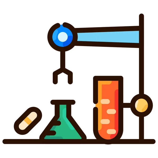 Inteligencia Artificial Icono Drogas — Vector de stock