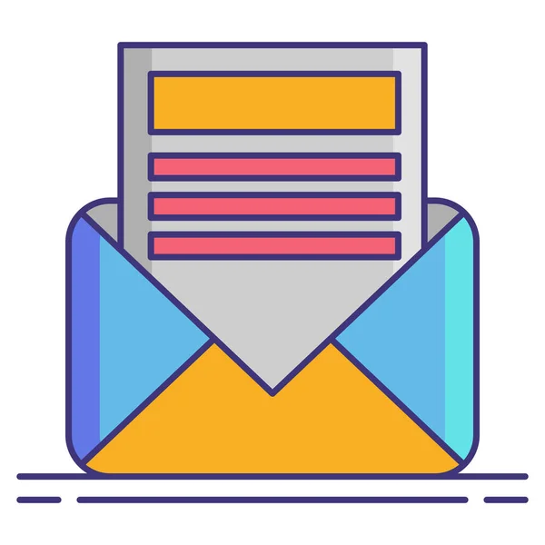 Email Mail Newsletter Icon — Image vectorielle