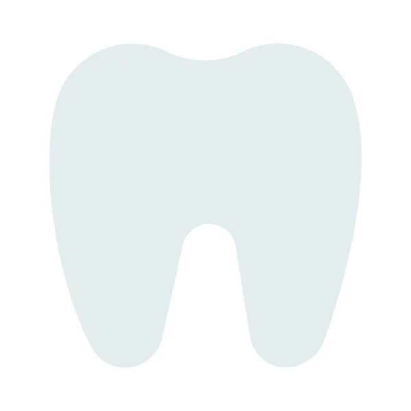 Dentista Dental Icono Dolor Estilo Plano — Vector de stock