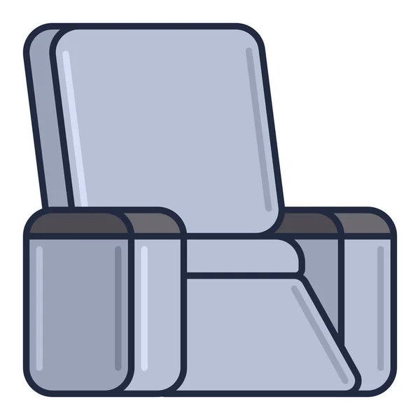 Body Chair Massage Icon — Stock Vector