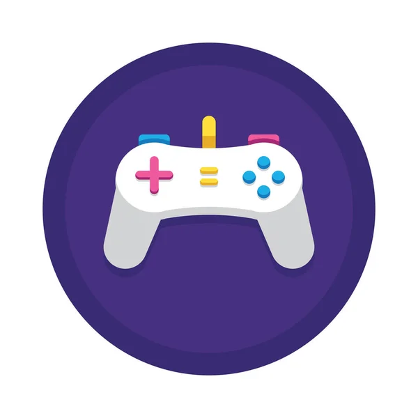 Development Game Controller Icon Flat Style — Stock Vector