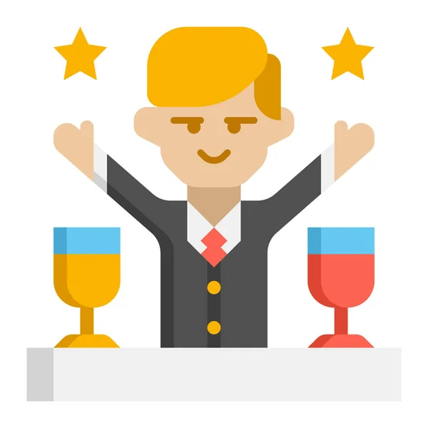 Celebration Drink Party Icon — Stock Vector