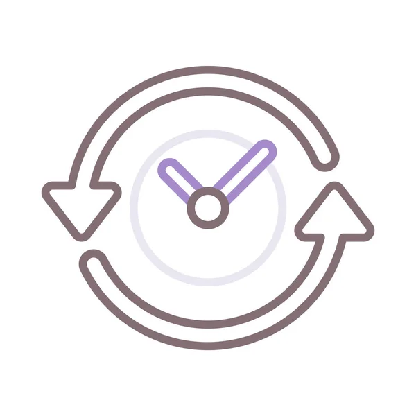 Cycle Mobile Release Icon Outline Style — Wektor stockowy