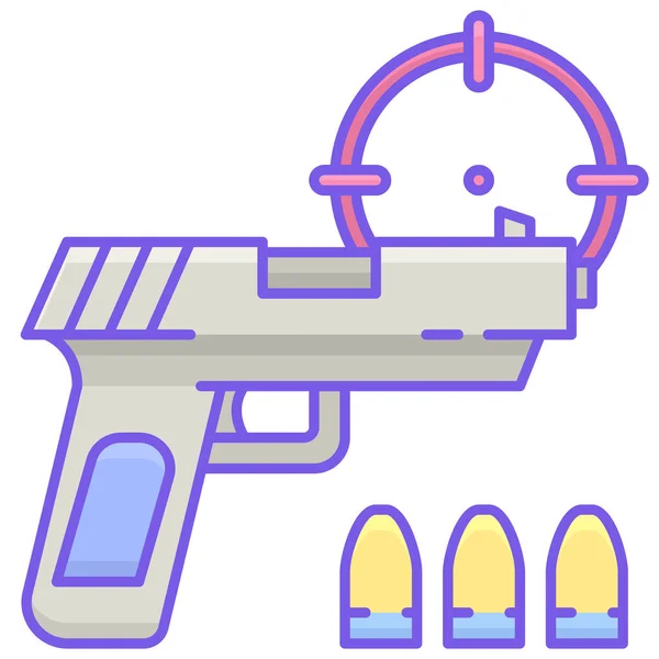 Esports Fps Game Icon Games Gaming Category — Stock Vector