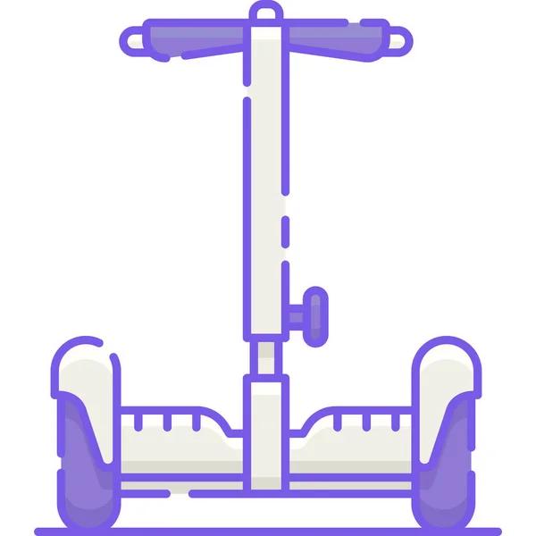 Segway Transport Icône Urbaine — Image vectorielle